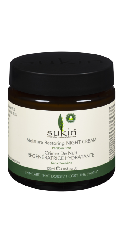 Crème de nuit régénératrice hydratante - Sukin