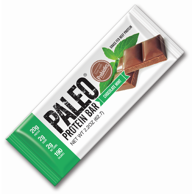 Barre proteiné au chocolat et menthe - Paleo protein bar