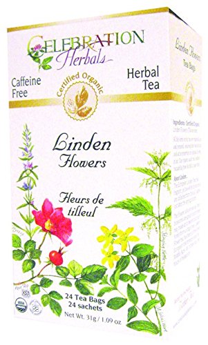 Thé bio sans cafféine aux fleurs et feuilles de tilleul - Celebration Herbals