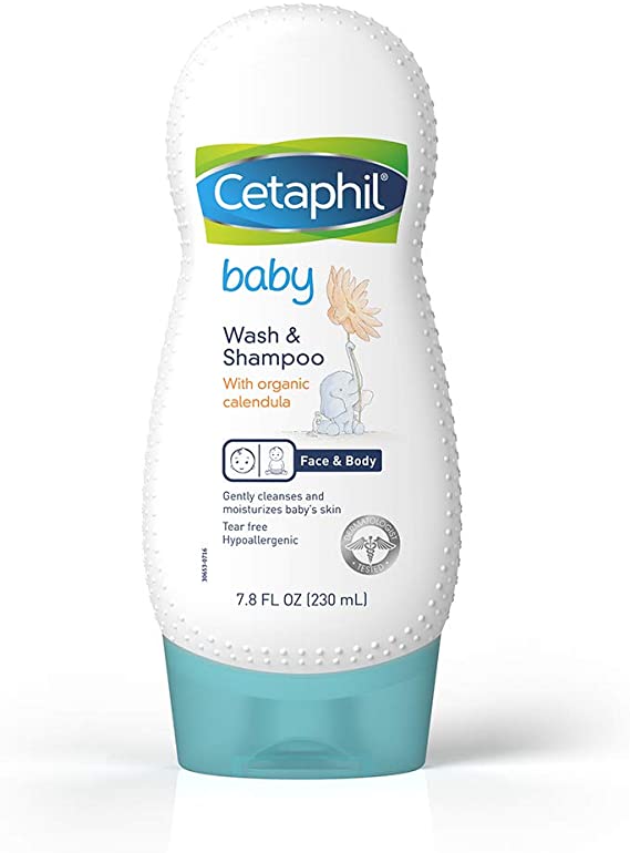 Cetaphil, gel nettoyant et shampooing pour bébé - Cetaphil