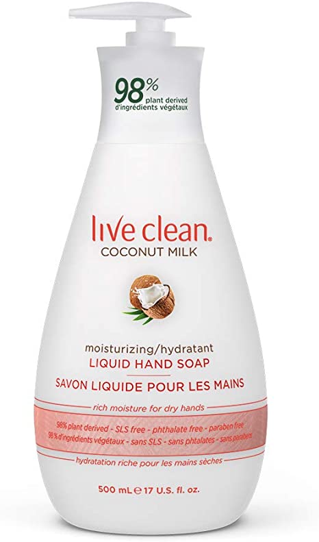Savon liquide pour les mains à la noix de coco - Live Clean