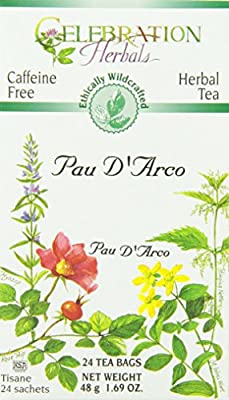 Thé bio sans cafféine Pau d’Arco - Celebration Herbals
