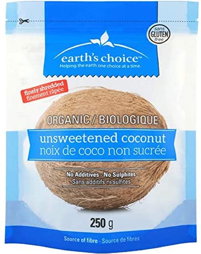 Noix de coco bio non sucrée - Earth’s Choice