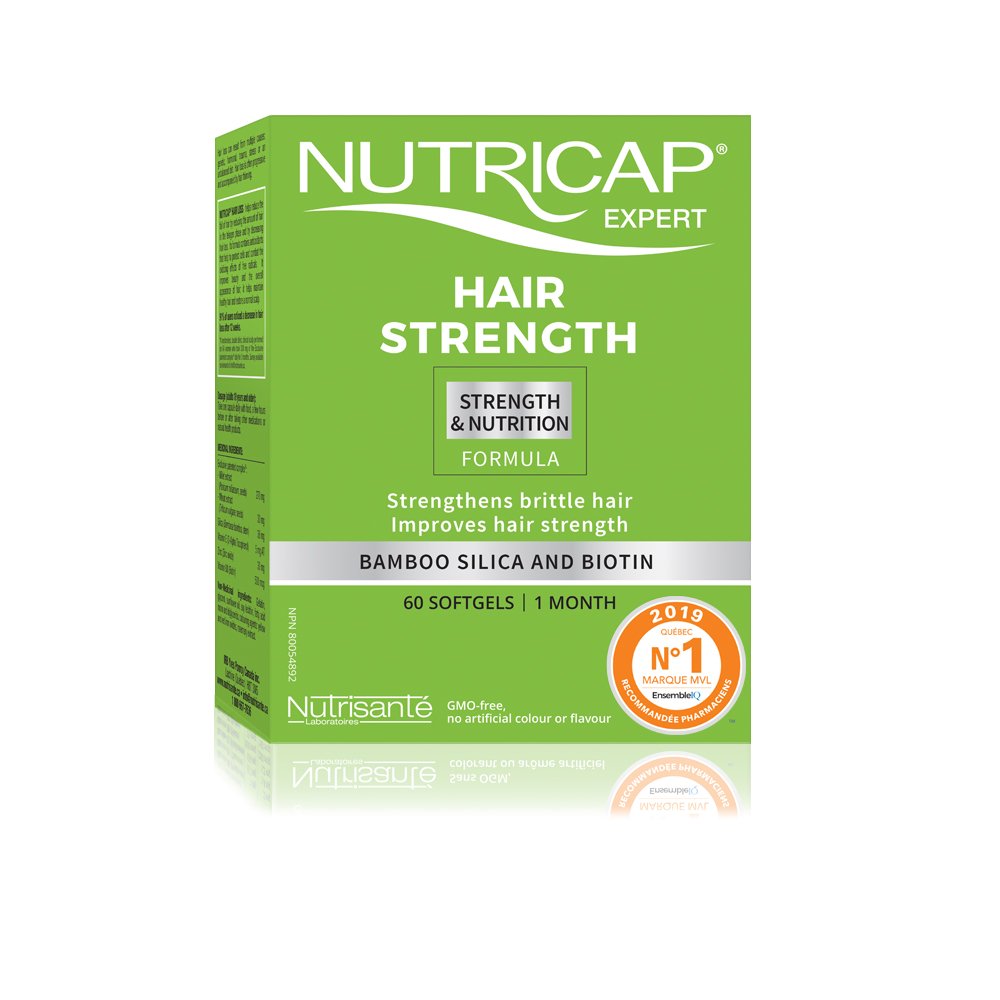 Capsules NUTRICAP Force des cheveux - renforce les cheveux cassants (silice de bambou et biotine) - Nutrisanté