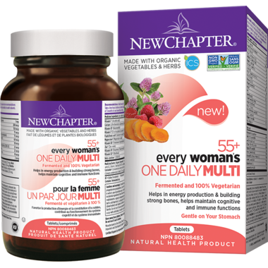Multivitamines pour femmes de 55 et plus - New Chapter