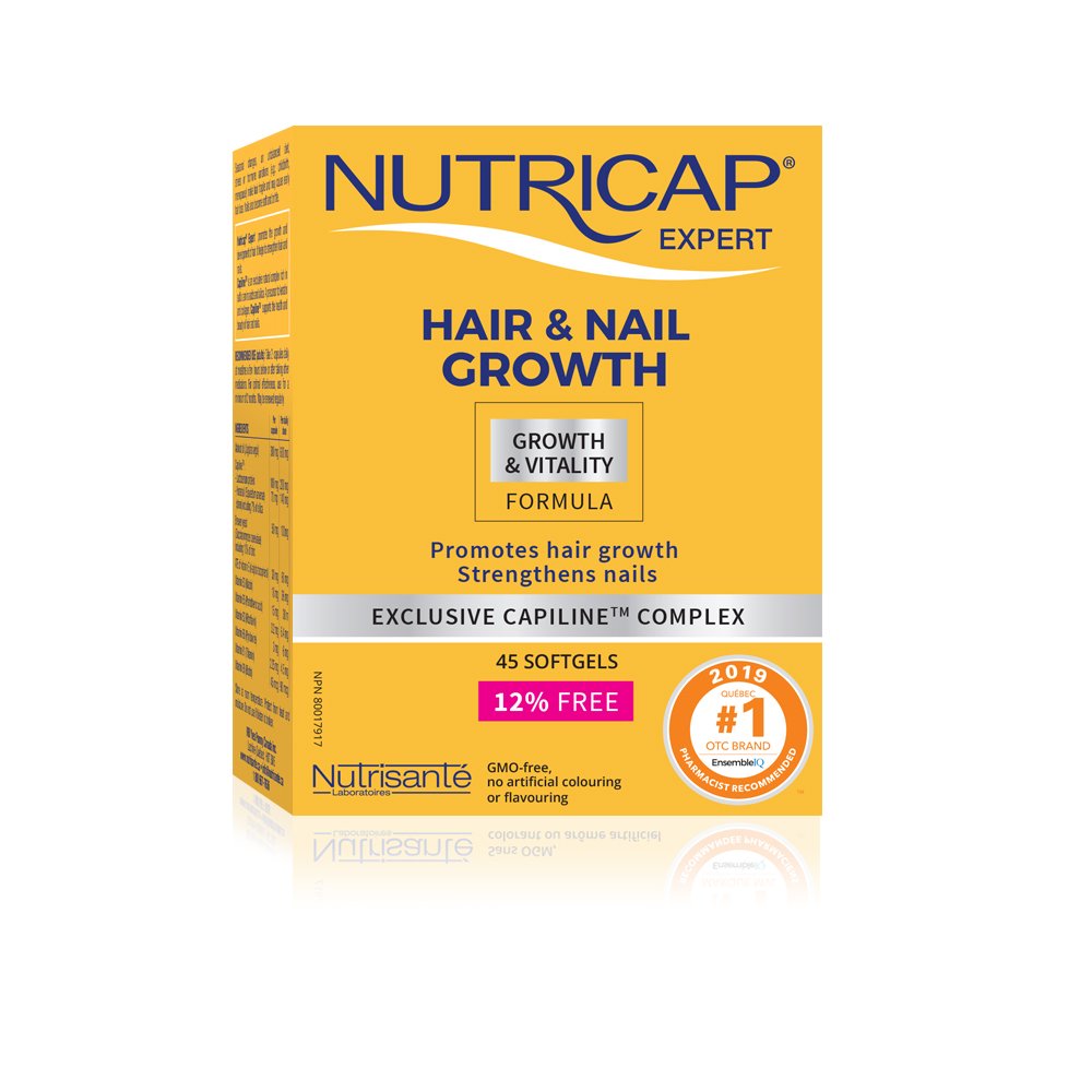 Capsules NUTRICAP croissance des cheveux et ongles - Nutrisanté