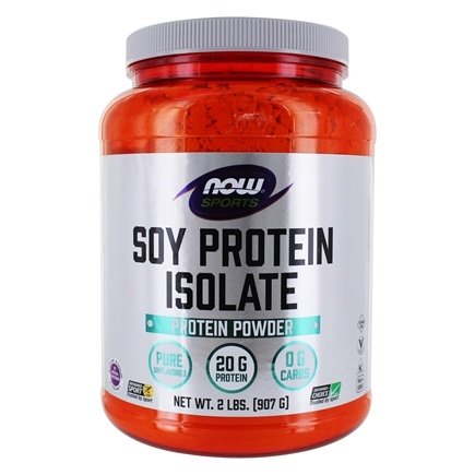 Isolat de protéine de soja - Now Sports