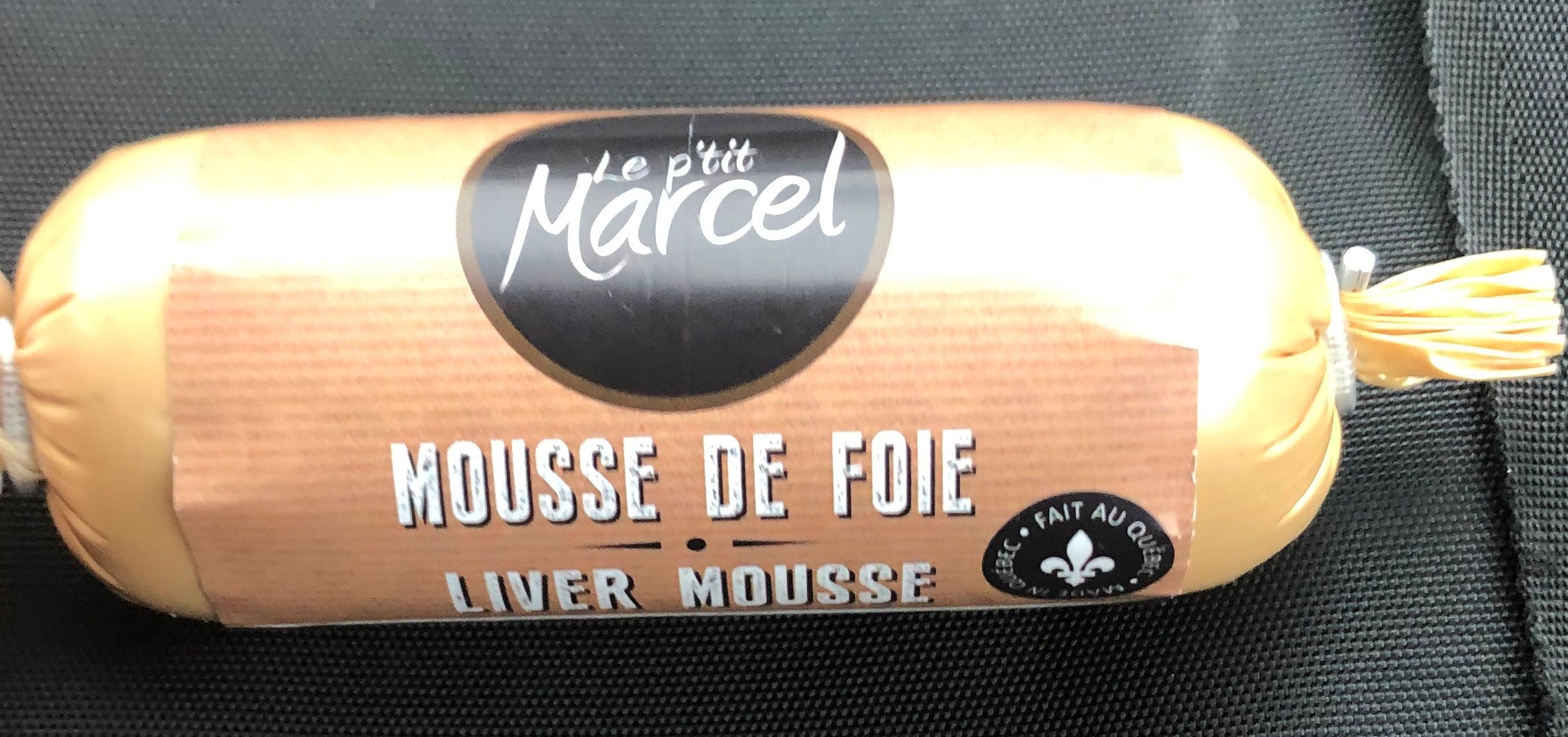 Mousse de foie nature sans gluten - Le p'tit Marcel