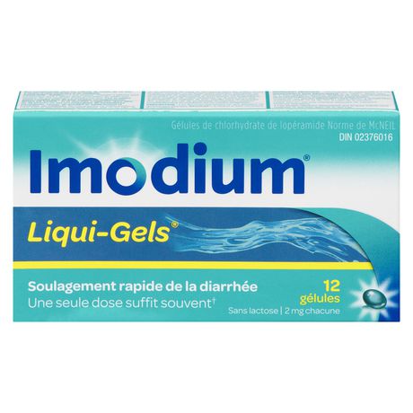Imodium liqui-gels, soulagement de la diarrhée - Imodium