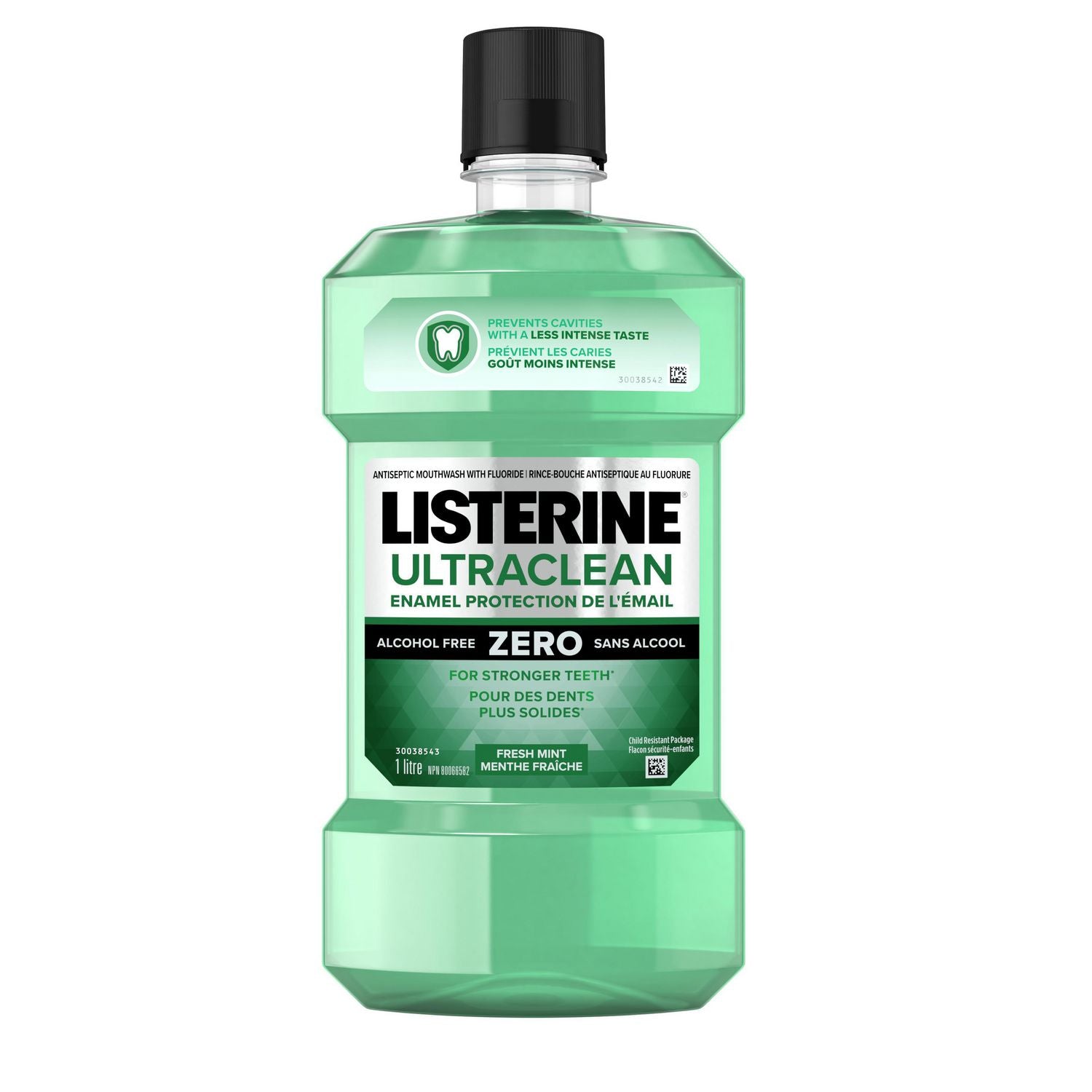 Listerine, rince bouche protection de l'émail, sans alcool - Listerine