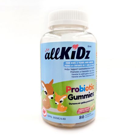 allKidz, oursons en gelée probiotiques saveur de yogourt - allKidz