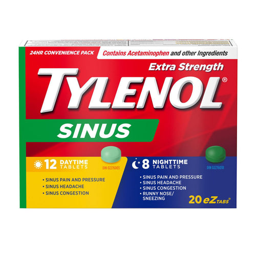Tylenol extra fort sinus  jour et nuit - Tylenol