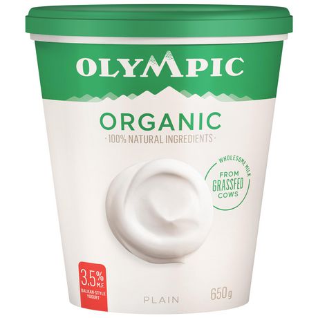 Yogourt nature biologique 3,5% - Olympic