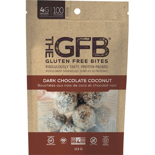 Bouchées de noix de coco et chocolat noir - Gfb