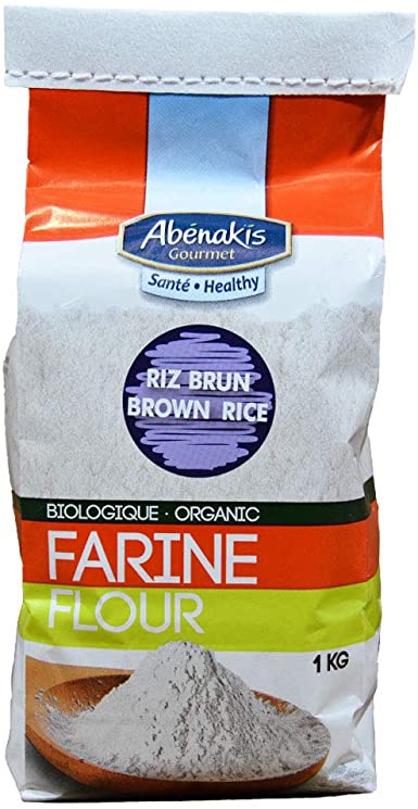 Farine de riz brun bio - Abénakis Gourmet