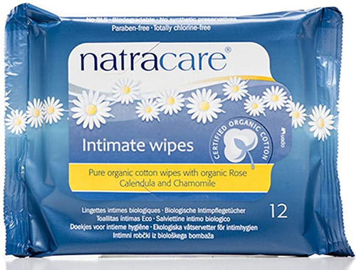 Lingettes intimes bio à la camomille - Natracare