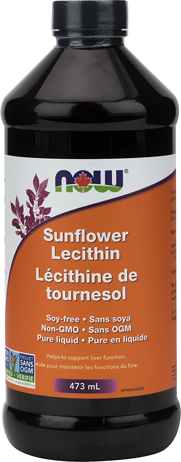 Lécithine de tournesol liquide - Now Foods
