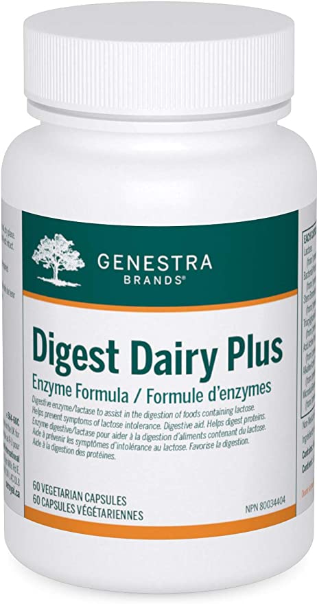 Supplément d’aide à la digestion des produits laitiers - Genestra brands