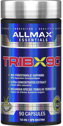 TribX 90 concentré d'espèce de tribulus terrestris bulgare - 90 capsules - AllMax Nutrition
