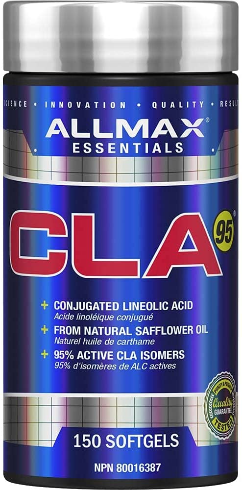 CLA95 Lot de 150 comprimés de haute pureté CLA 150 feuilles - 252 g, 36 portions - AllMax Nutrition