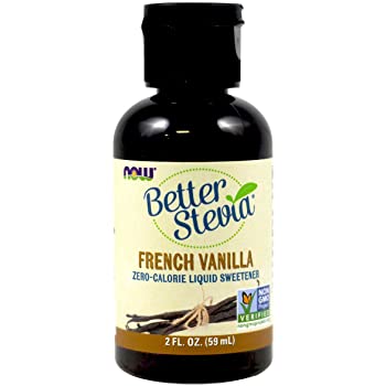 Edulcorant liquide à la vanille française - Now Foods