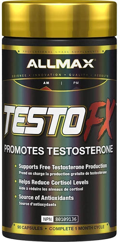 TestoFX soutien à la testostérone - 90 capsules - AllMax Nutrition