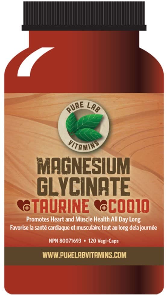 Magnesium glycinate taurine - Pure Lab Vitamins