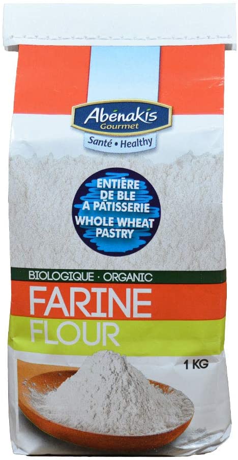 Farine entière de blé à patisserie bio - Abénakis Gourmet