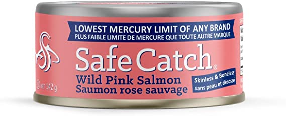 Saumon rose sauvage sans peau, sans os - Safe catch