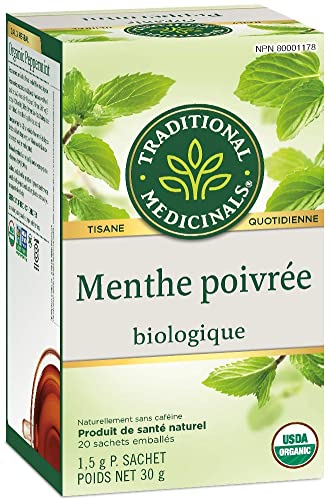 Tisane de menthe poivrée bio - Traditional medicinals