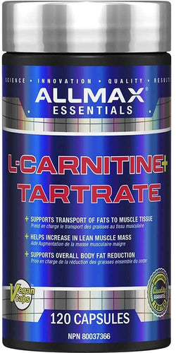 L-Carintine et tartrate  - 120 capsules - AllMax Nutrition