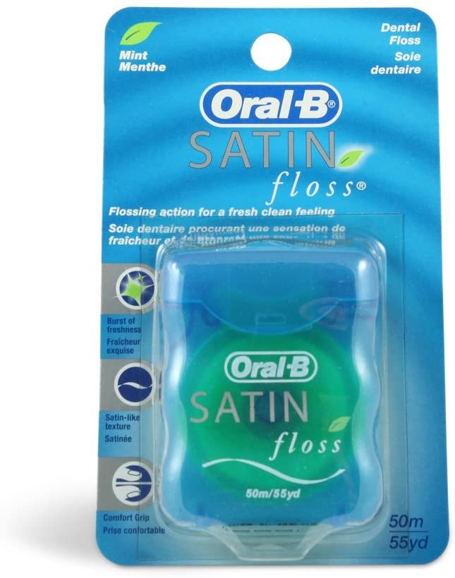 Oral-B, fil de satin confort à la menthe - Oral-B