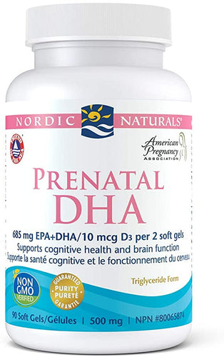 Support cognitif prénatale DHA - Nordic Naturals