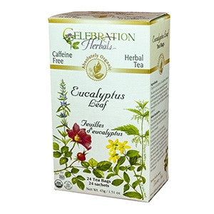 Thé bio sans cafféine à la fleur d’eucalyptus - Celebration herbals