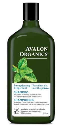 Shampooing fortifiant à la menthe poivrée - Avalon Organics