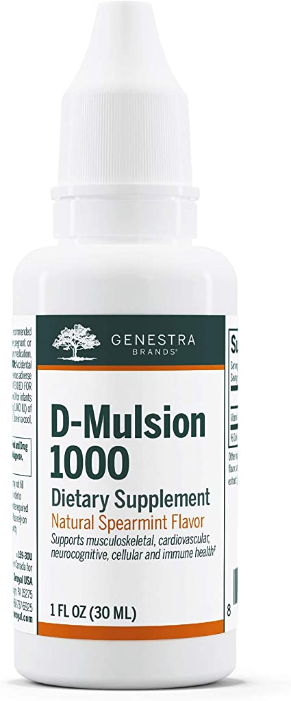 Supplément D-mulsion vitamine à base de vitamine D - Genestra brands