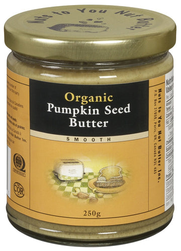 Beurre de graines de citrouille bio crémeux - Nuts to You Nut Butter