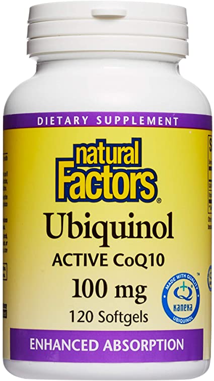 Ubiquinol coQ10 Active 100 mg - Natural Factors