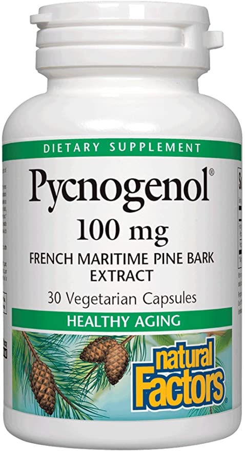 Pycnogénol, extrait d’écorce de pin 100 mg - Natural Factors