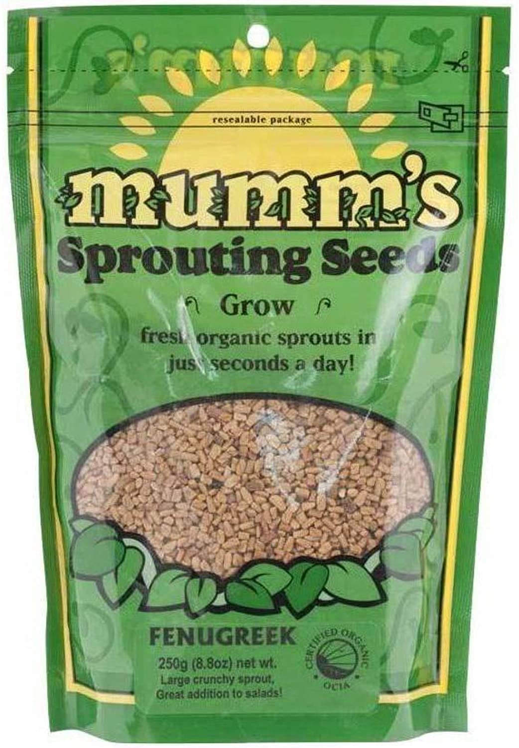 Graines de fenugrec - Mumm’s sprouting seeds