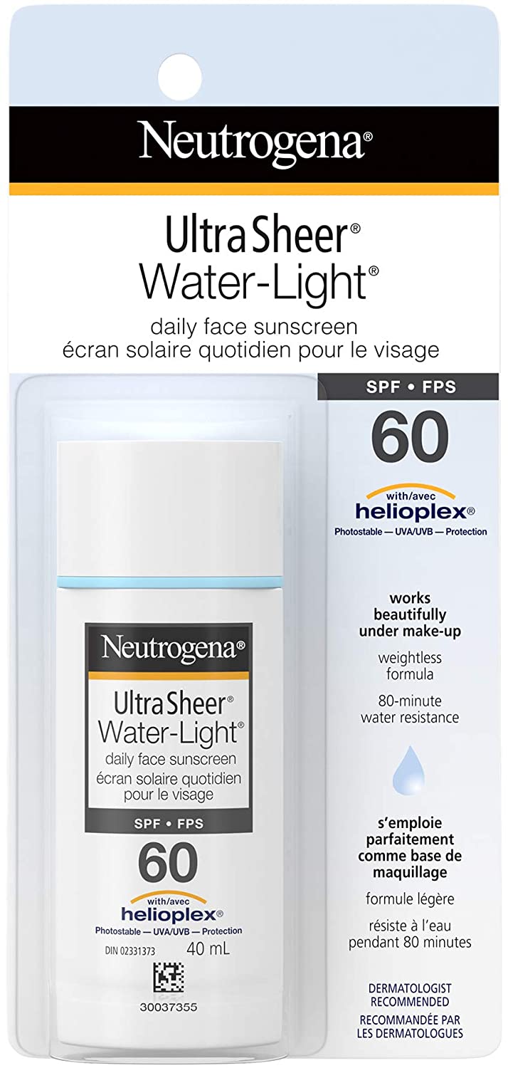 Écran solaire quotidien pour le visage Ultra Sheer Water-Light FPS 60 - Neutrogena