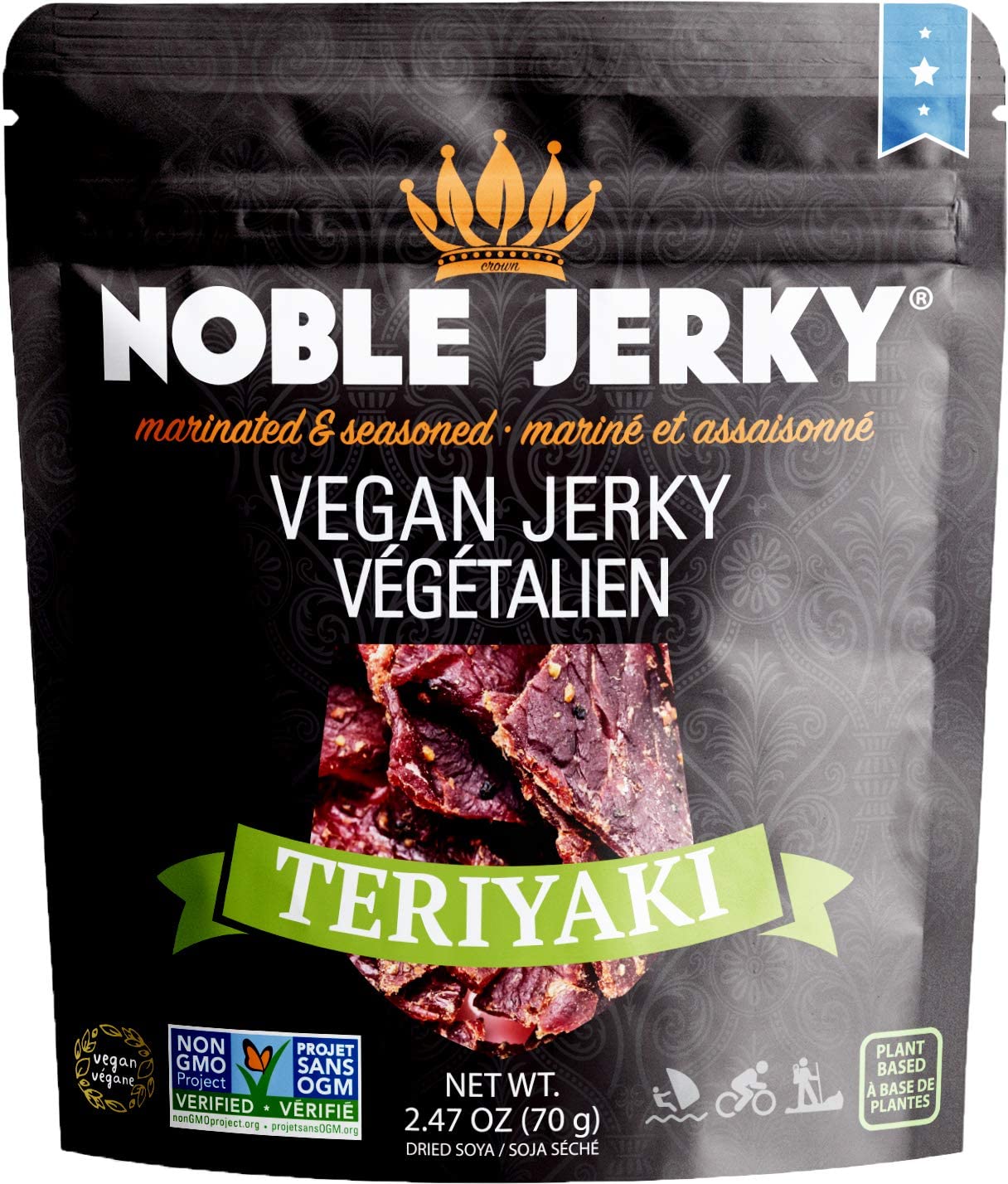 Teriyaki Vegan - Noble Jerky