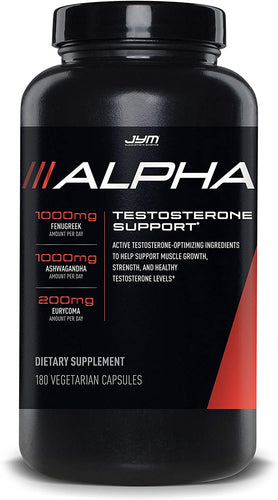 Booster de testostérone - 180 capsules - Alpha Jym
