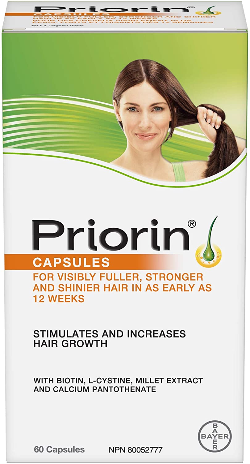 Capsules Priorin pour des cheveux plus épais, forts et luisants - PRIORIN