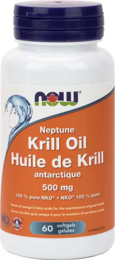 Huile de Krill antarctique - Now Foods