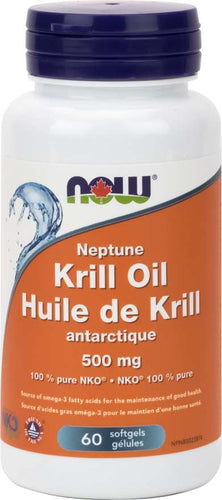 Huile de Krill antarctique - Now Foods