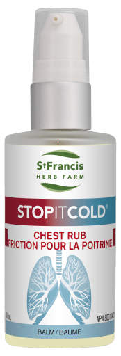 St-Francis Stop It Cold - Chest Rub (baume pour la poitrine) - St Francis Herb Farm