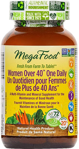 Multivitamines pour femmes de 40 ans et plus - MegaFood