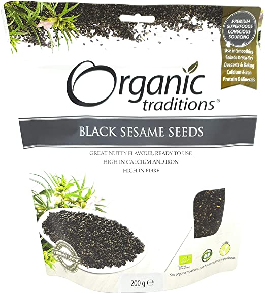 Graines de sésame noir - Organics Traditions