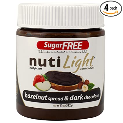 Tartinades aux noisettes et chocolat sans sucre ajouté - NutiLight